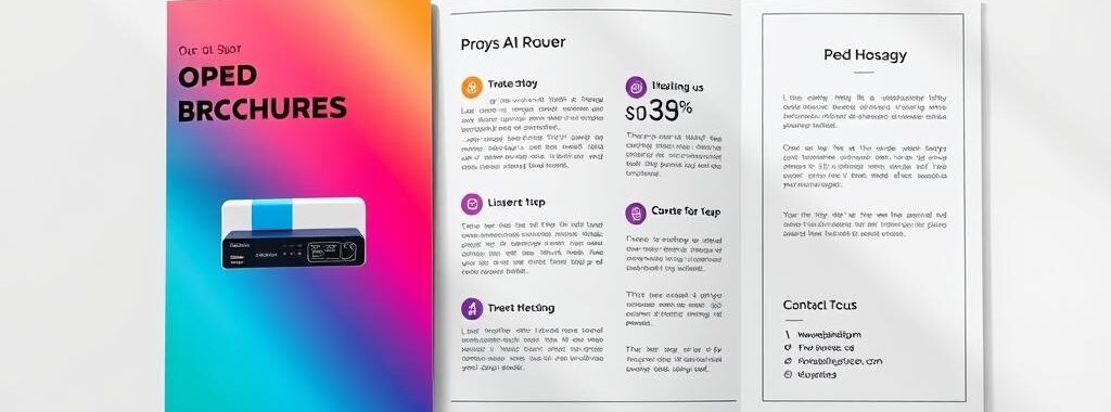 what kind of advertising is a trifold