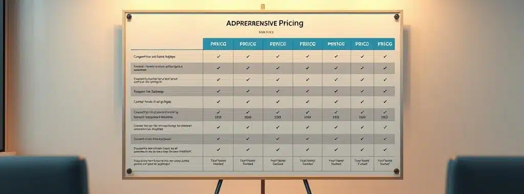 how to structure pricing for advertising services