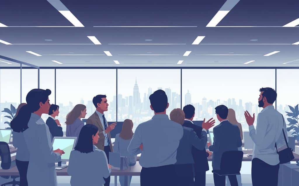 A bustling office scene, captured through the lens of a wide-angle camera. In the foreground, a team of professionals engrossed in conversation, gesturing animatedly as they discuss strategies for customer acquisition. The middle ground showcases a sleek, minimalist workspace, with clean lines and subtle lighting that creates a sense of focus and productivity. In the background, a panoramic view of a vibrant city skyline, hinting at the broader context and opportunities for growth. The overall atmosphere is one of collaborative energy, with a touch of sophistication and forward-thinking, reflecting the subject of "Acquisition economics: CAC/CPA and lifetime value". A bustling office scene, captured through the lens of a wide-angle camera. In the foreground, a team of professionals engrossed in conversation, gesturing animatedly as they discuss strategies for customer acquisition. The middle ground showcases a sleek, minimalist workspace, with clean lines and subtle lighting that creates a sense of focus and productivity. In the background, a panoramic view of a vibrant city skyline, hinting at the broader context and opportunities for growth. The overall atmosphere is one of collaborative energy, with a touch of sophistication and forward-thinking, reflecting the subject of "Acquisition economics: CAC/CPA and lifetime value".