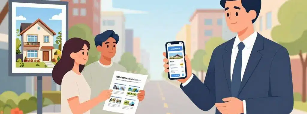 how to advertise a real estate business with no budget