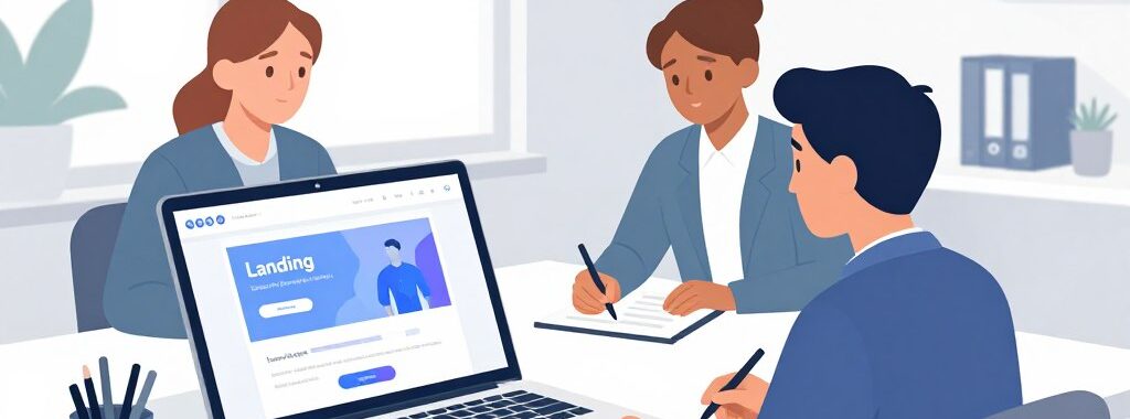 how to improve landing page for ads